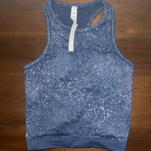 Lululemon Ebb to Street Cropped Racerback Tank Top